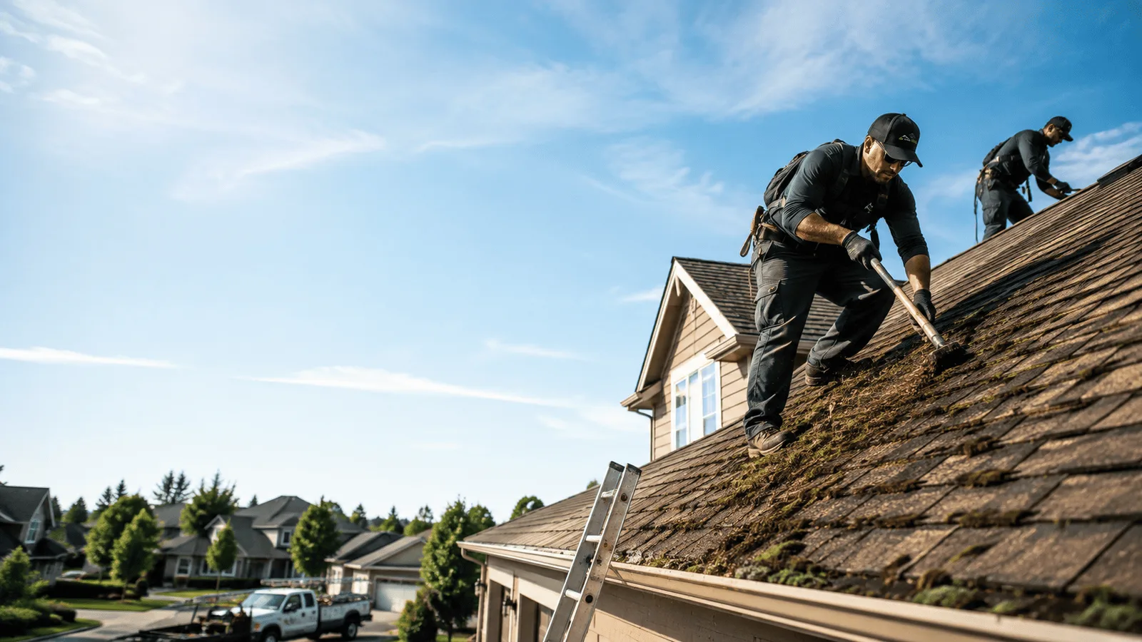 Roof Moss Removal in Rocky Ridge, MD near me